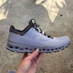 On Running Lavendar Cloudultra Trail Shoes